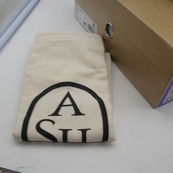 NEW Ash Clone Women's 6 Size 36 Round Heel Zip Up Ankle Boots Black Leather - Picture 4 of 11